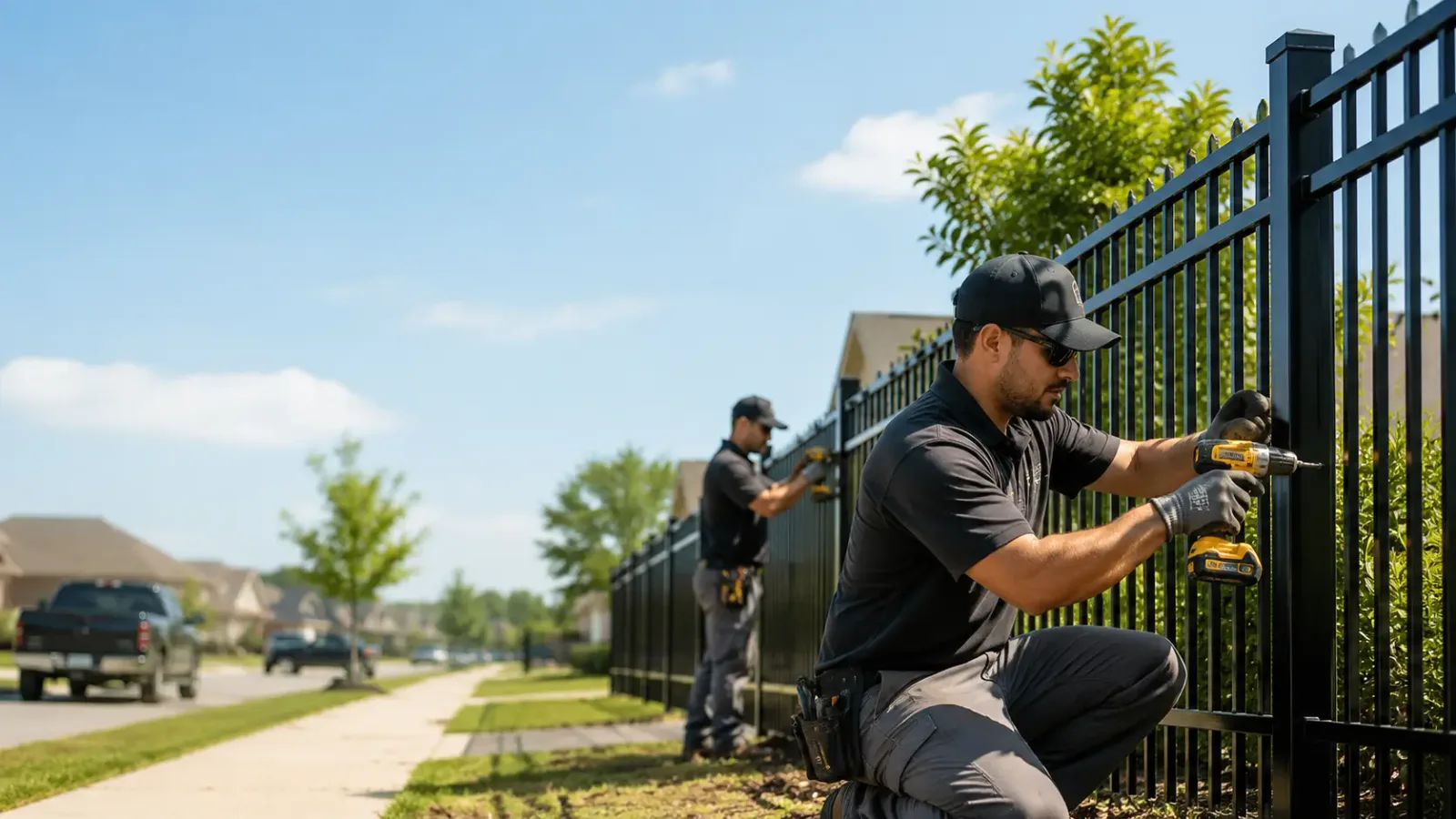 Metal Fence Installation in Champion, MI